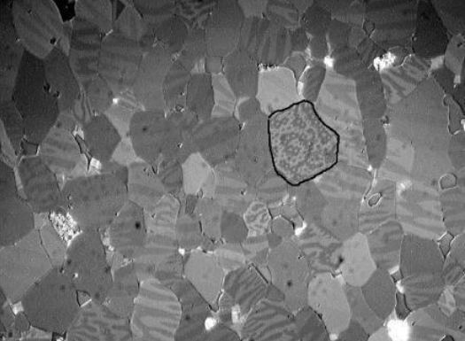 Magnetic domain structure