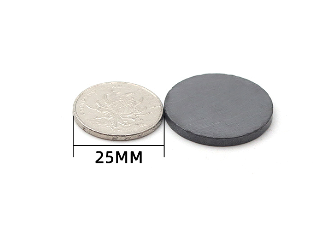 Diameter 30mm ferrite magnet 30mm x 3mm