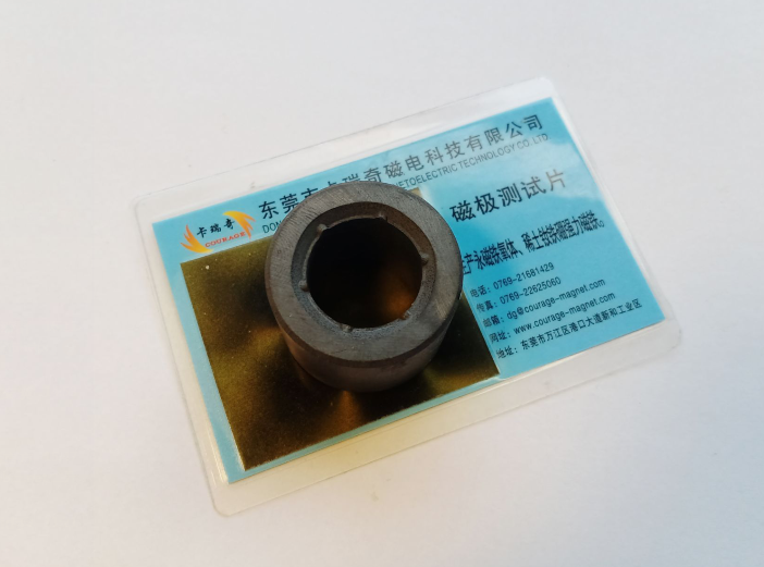 Sample picture of 6-pole sintered ferrite ring