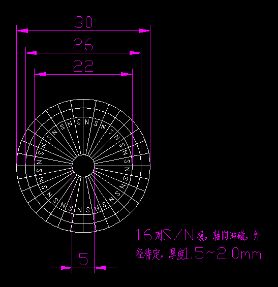 radial multipole ring magnets