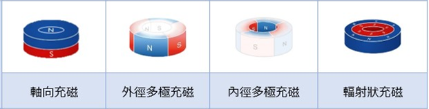 Ring magnet magnetization type