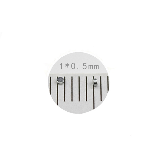 Small thin flat rare earth strong magnet disc 1mm x 0.5mm - Micro Tiny  Magnets - Courage magnet supplier