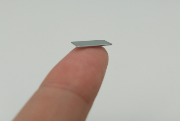 Thin rectangular neodymium magnet 13 x 6 x 0.5mm