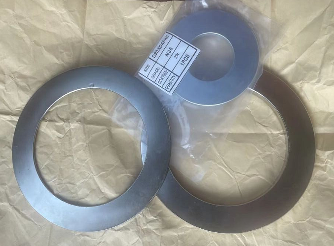 large neodymium ring magnets 8 inch sample display