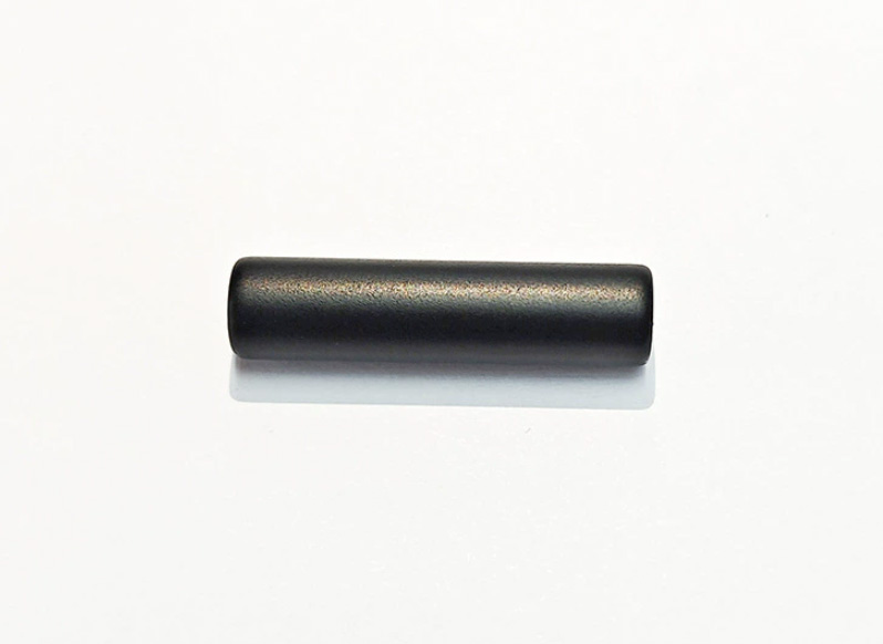Black Powerful Cylindrical Magnets with Straight Holes 7.5x3x30mm