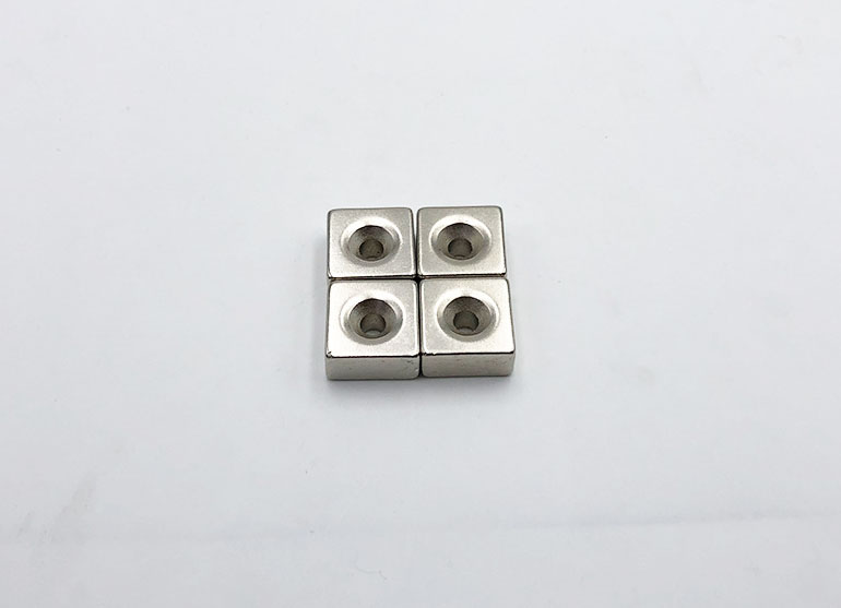 square countersunk neodymium magnets