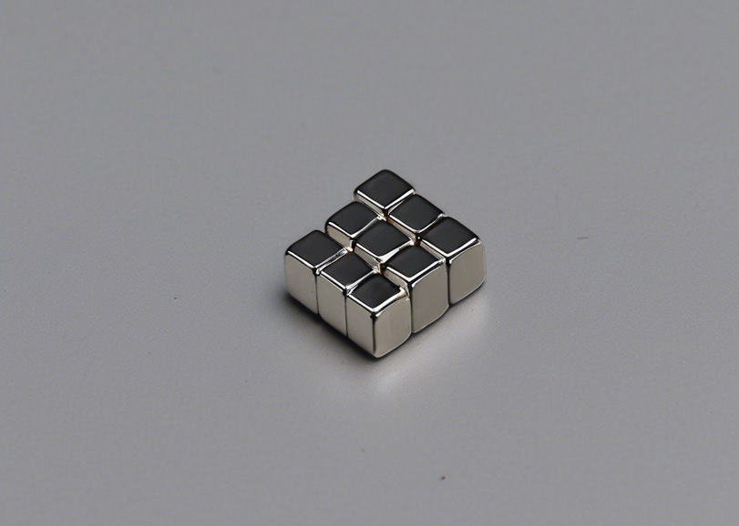 Common bright nickel plated small rectangular rare earth magnets
