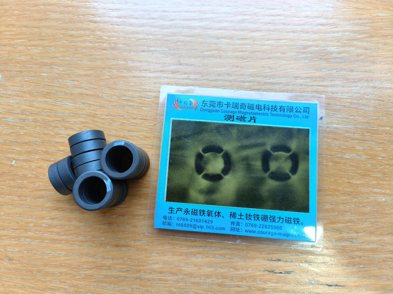 Y10 grade 20mm 4 pole ring magnet 20x17.3x6mm