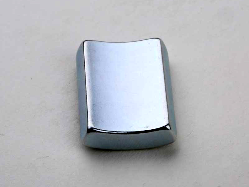 Surface galvanized arc segment neodymium rare earth magnet