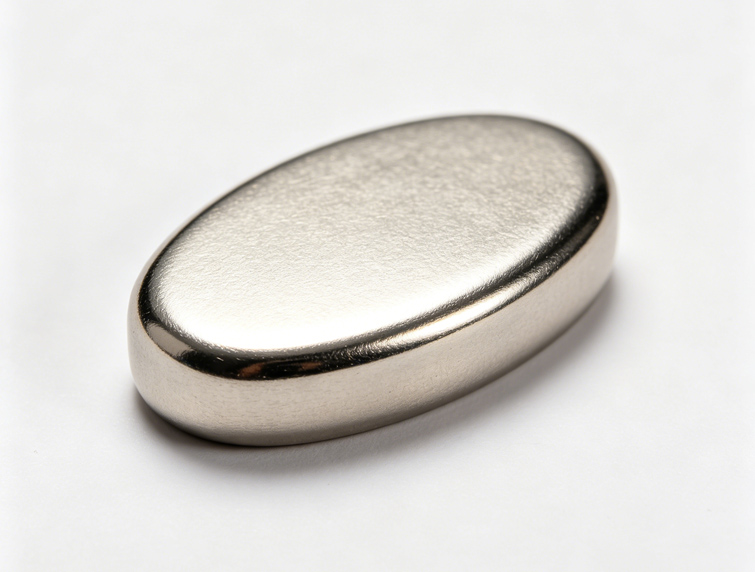 Rare earth neodymium oval permanent magnet