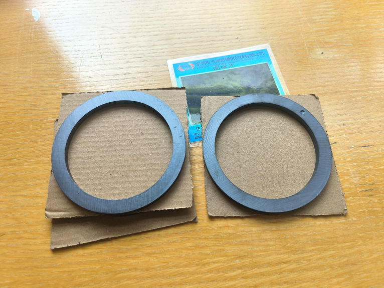 12 poles axial ring magnets for rowing machine