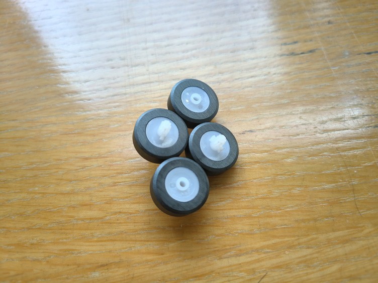 Sintered ferrite magnetic rings